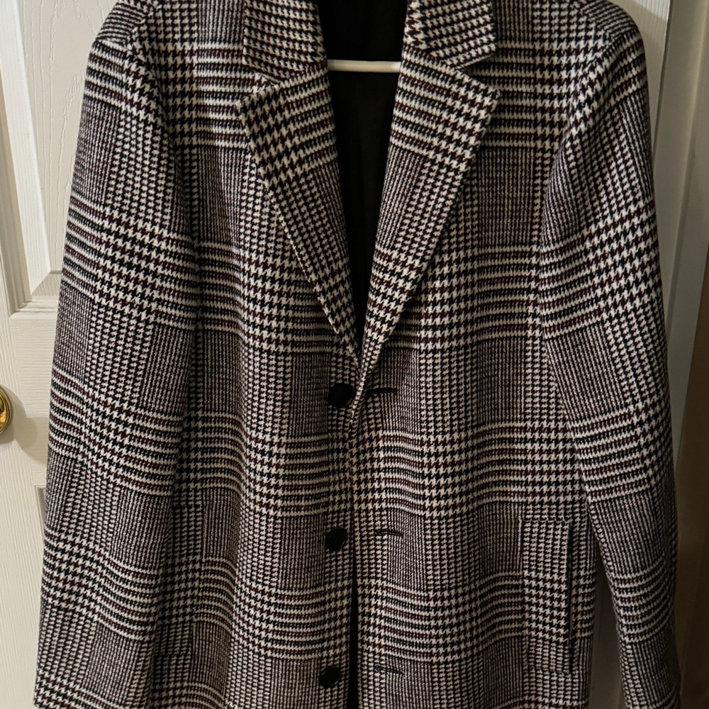 Calvin Klein Men’s Wool Trench Coat
